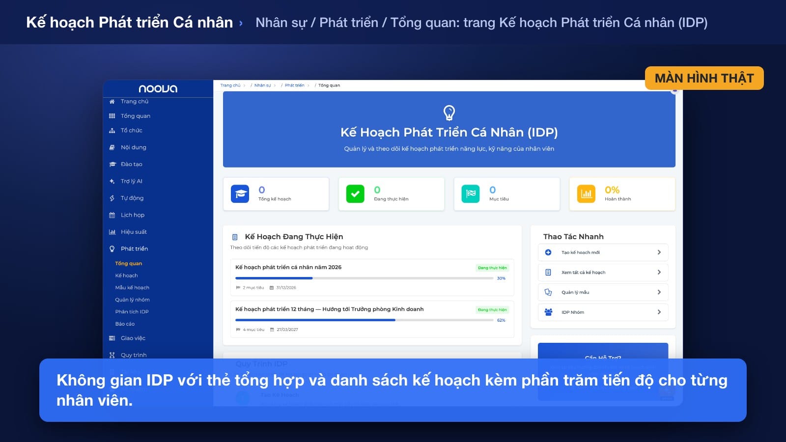 IDP - Kế hoạch phát triển cá nhân: cách xây và triển khai (kèm mẫu)