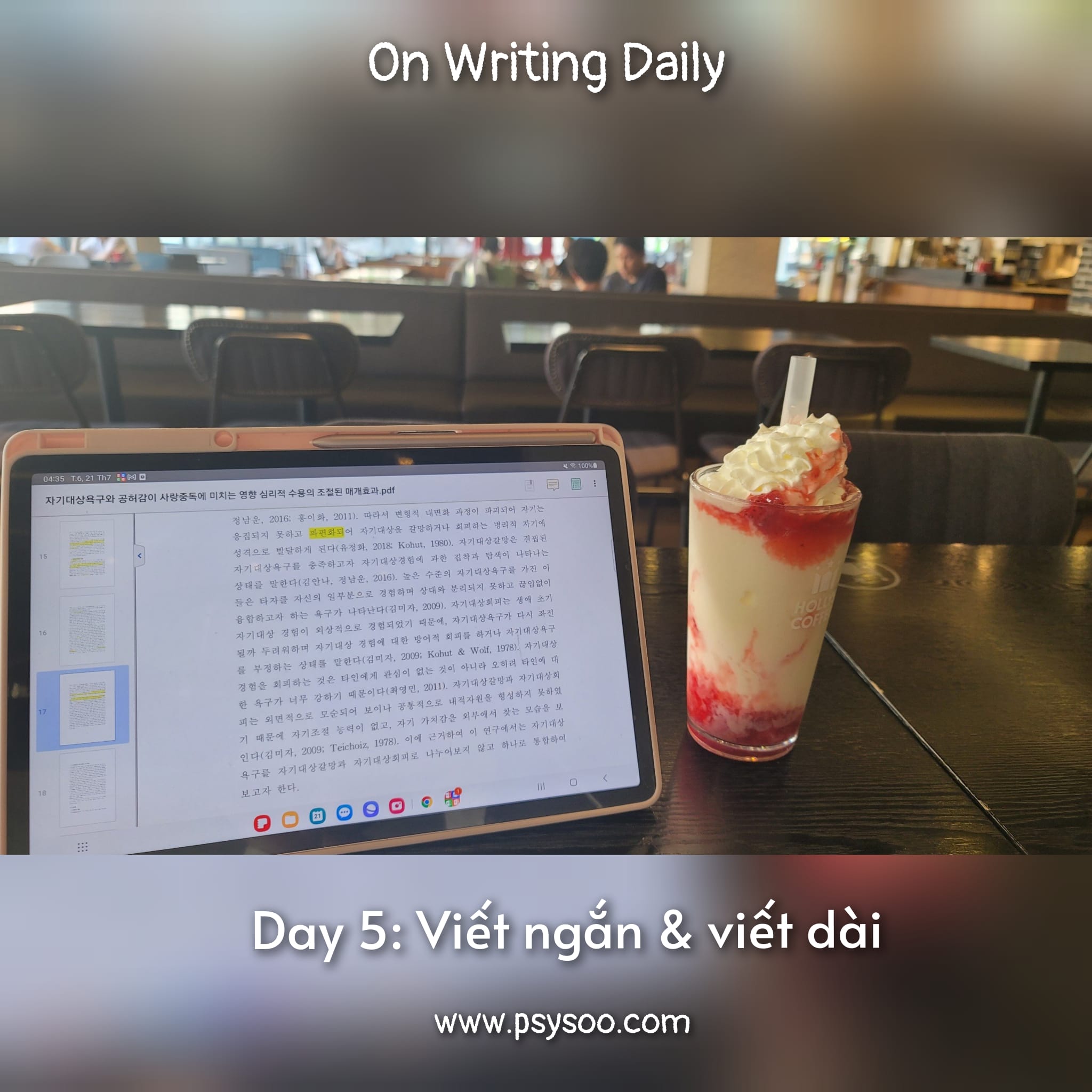 Day 5: Viết ngắn và viết dài